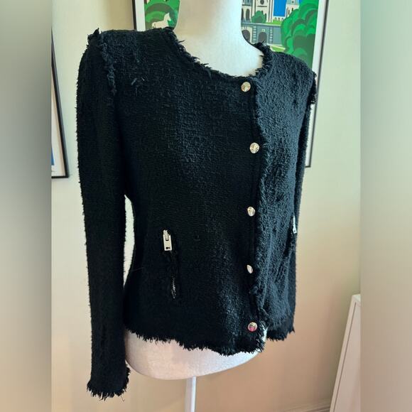 IRO Agnette Tweed Jacket - Size 36 (US 4/6) - Picture 7 of 12